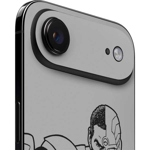 DC Comics Cyborg Comic Pop iPhone 17 Air Skin