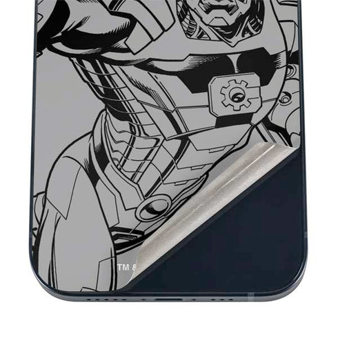 DC Comics Cyborg Comic Pop iPhone 17 Air Skin
