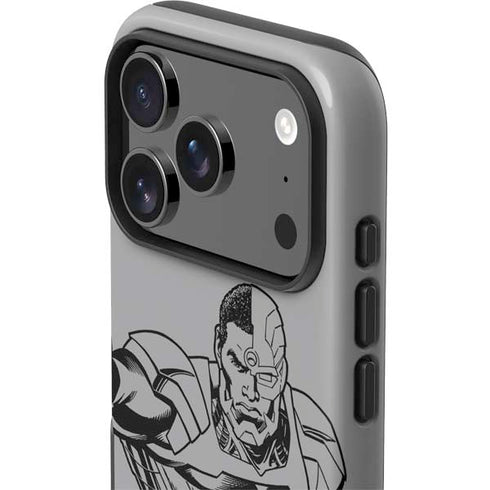 DC Comics Cyborg Comic Pop iPhone 17 Pro Impact Case