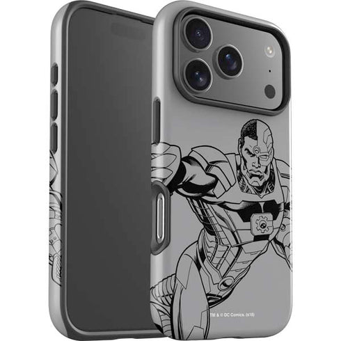 DC Comics Cyborg Comic Pop iPhone 17 Pro Impact Case