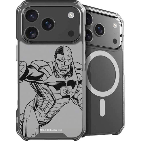 DC Comics Cyborg Comic Pop iPhone 17 Pro MagSafe Case