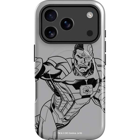 DC Comics Cyborg Comic Pop iPhone 17 Pro Magsafe Impact Case