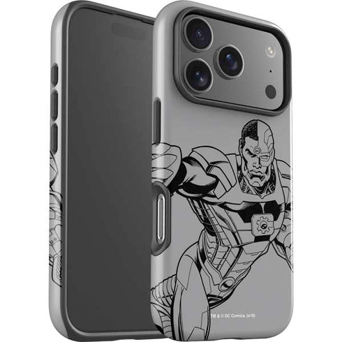 DC Comics Cyborg Comic Pop iPhone 17 Pro Max Impact Case