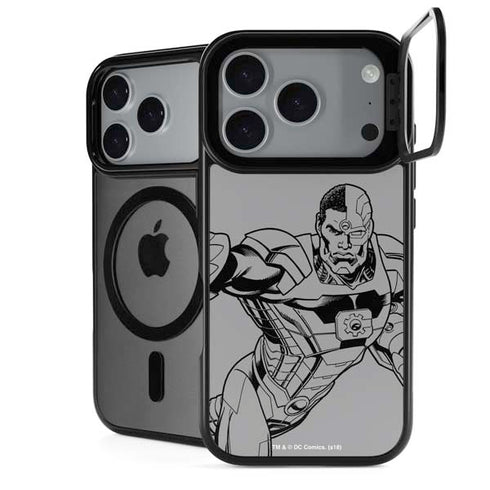 DC Comics Cyborg Comic Pop iPhone 17 Pro Max Kickstand Case