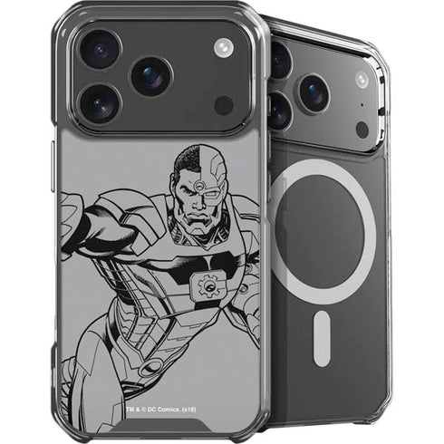 DC Comics Cyborg Comic Pop iPhone 17 Pro Max MagSafe Case