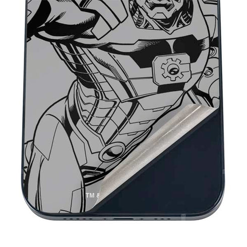 DC Comics Cyborg Comic Pop iPhone 17 Pro Skin