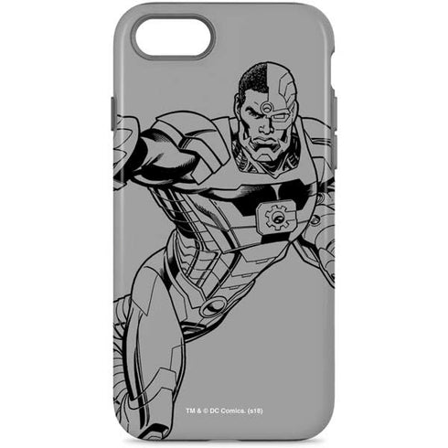 DC Comics Cyborg Comic Pop iPhone Cases