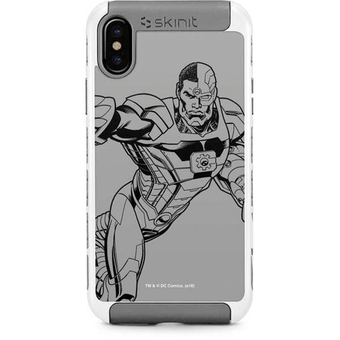 DC Comics Cyborg Comic Pop iPhone Cases