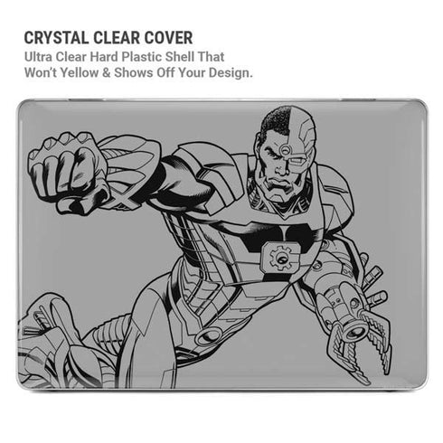 DC Comics Cyborg Comic Pop MacBook Pro 14in (2021-24) Case plus Skin