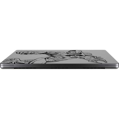 DC Comics Cyborg Comic Pop Apple MacBook Pro 14-inch Skin