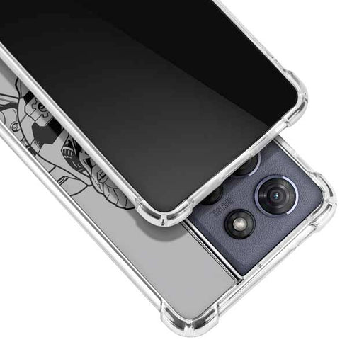 DC Comics Cyborg Comic Pop Moto G Stylus 5G (2025) Clear Case