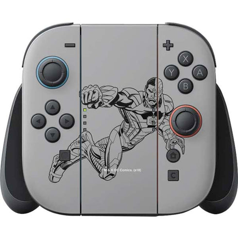 DC Comics Cyborg Comic Pop Nintendo Switch 2 (2025) Joy-Con Controller Skin