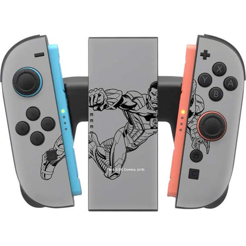 DC Comics Cyborg Comic Pop Nintendo Switch 2 (2025) Joy-Con Controller Skin