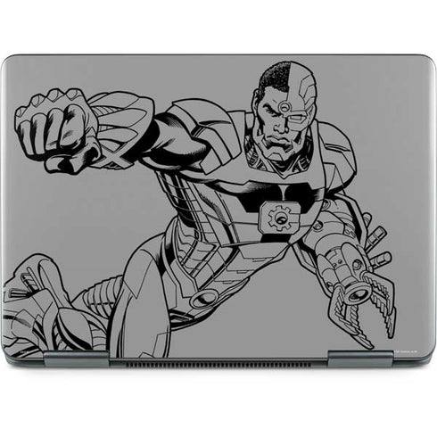 DC Comics Cyborg Comic Pop Notebook 9 Pro 13in (2017) Skin
