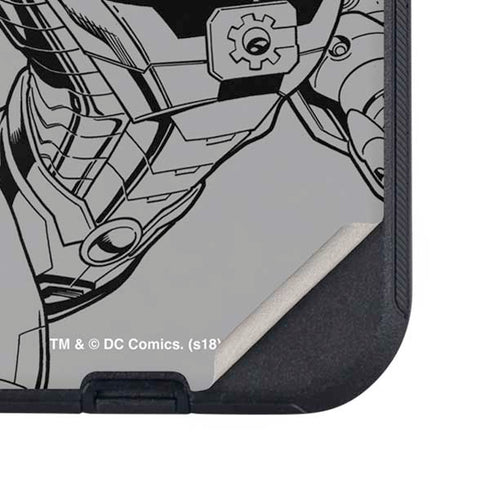 DC Comics Cyborg Comic Pop Otterbox Defender iPhone Skin