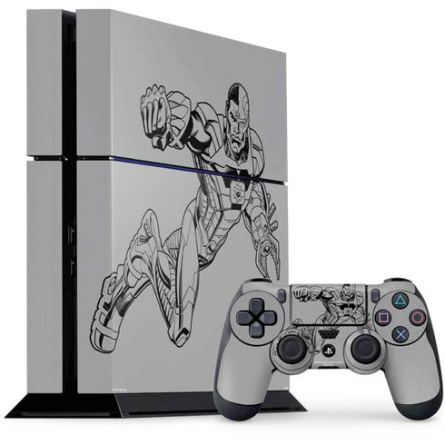DC Comics Cyborg Comic Pop PlayStation PS4 Skins