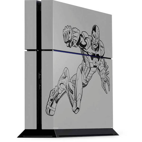 DC Comics Cyborg Comic Pop PlayStation PS4 Skins