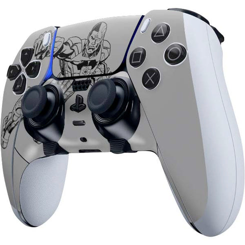 DC Comics Cyborg Comic Pop PS5 DualSense Edge Pro Controller Skin