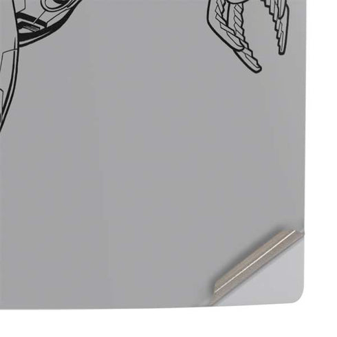 DC Comics Cyborg Comic Pop PS5 Pro Console Skin