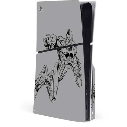 DC Comics Cyborg Comic Pop PlayStation PS5 Skins