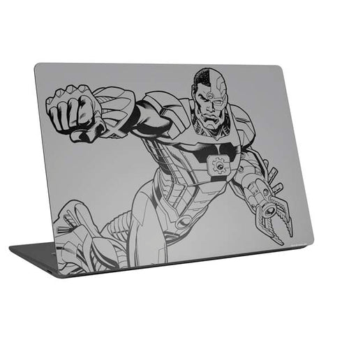 DC Comics Cyborg Comic Pop Laptop Skins