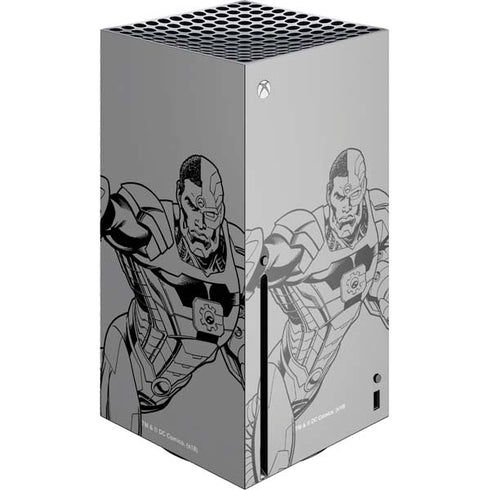DC Comics Cyborg Comic Pop Xbox Series X Skins