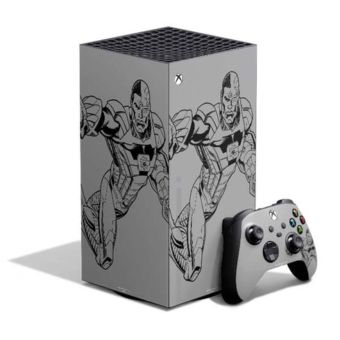 DC Comics Cyborg Comic Pop XBox Series X Digital Edition Bundle Skin