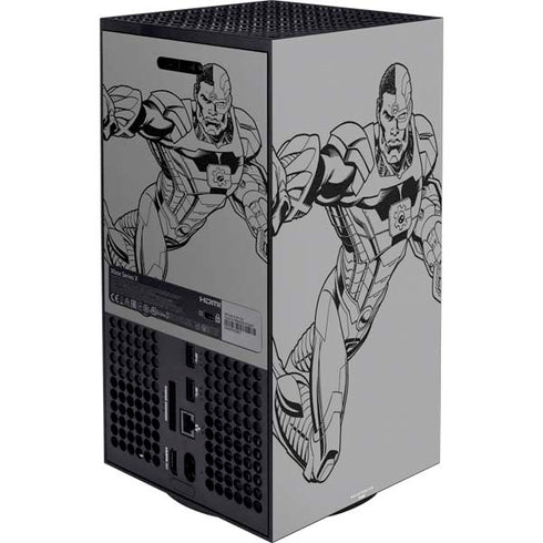 DC Comics Cyborg Comic Pop XBox Series X Digital Edition Bundle Skin