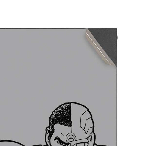 DC Comics Cyborg Comic Pop XBox Series X Digital Edition Console Skin