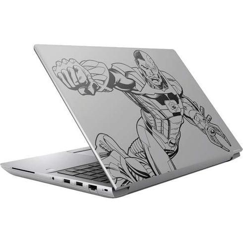 DC Comics Cyborg Comic Pop HP ZBook Fury 16 G10 Skin