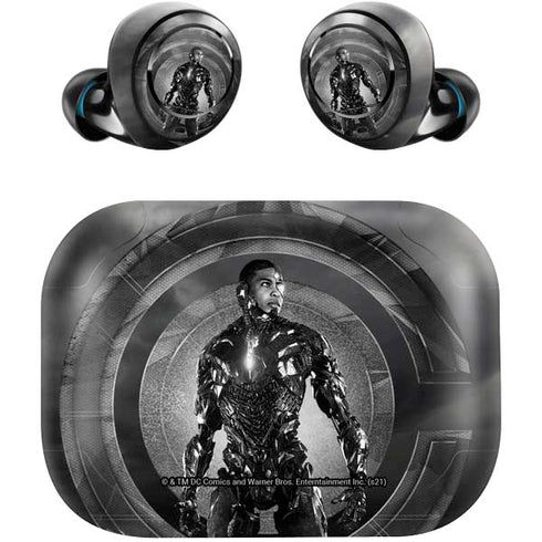 The Justice League (2017) Cyborg Poster Amazon Echo Buds Skin