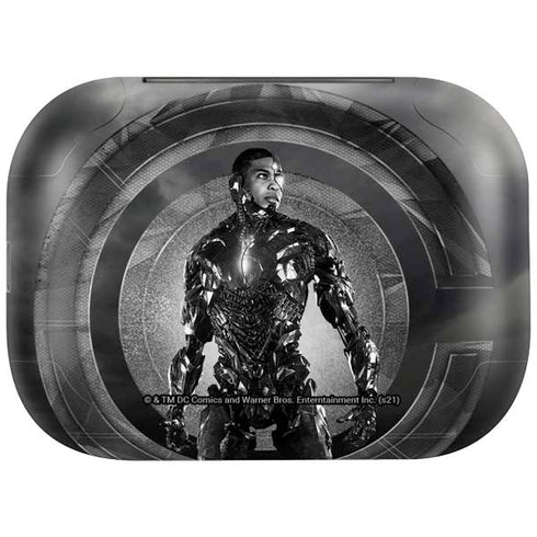 The Justice League (2017) Cyborg Poster Amazon Echo Buds Skin