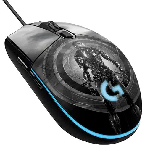 The Justice League (2017) Cyborg Poster G203 Prodigy RGB Wired Gaming Mouse Skin