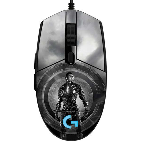 The Justice League (2017) Cyborg Poster G203 Prodigy RGB Wired Gaming Mouse Skin