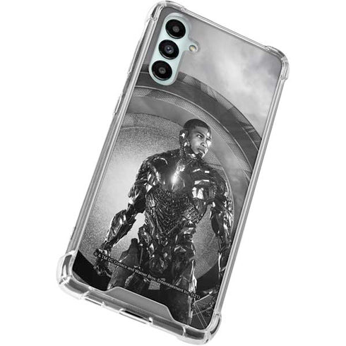 The Justice League (2017) Cyborg Poster Gabb Phone 4 Clear Case