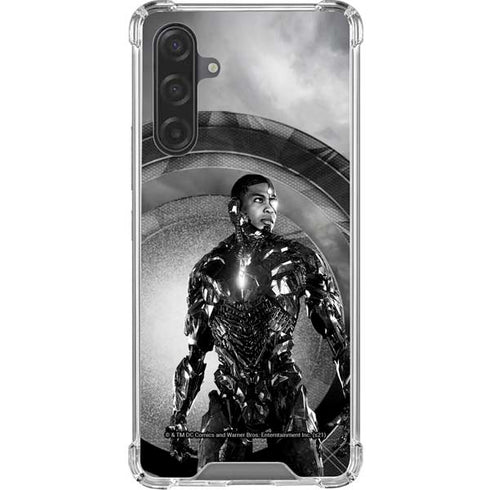 The Justice League (2017) Cyborg Poster Galaxy A17 Clear Case