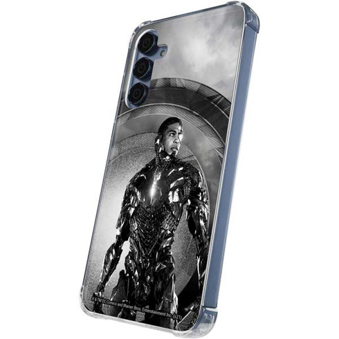 The Justice League (2017) Cyborg Poster Galaxy A35 5G Clear Case
