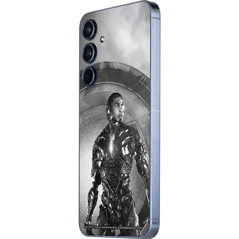The Justice League (2017) Cyborg Poster Galaxy A35 5G Skin