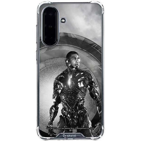 The Justice League (2017) Cyborg Poster Galaxy A36 5G Clear Case