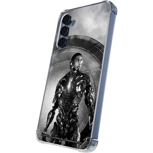 The Justice League (2017) Cyborg Poster Galaxy A55 5G Clear Case