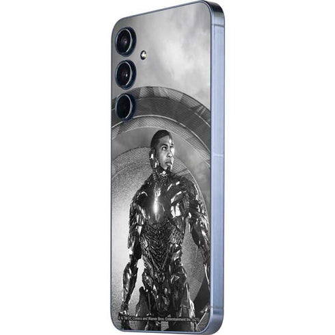 The Justice League (2017) Cyborg Poster Galaxy A55 5G Skin