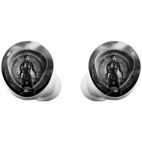 The Justice League (2017) Cyborg Poster Galaxy Buds Plus Skin