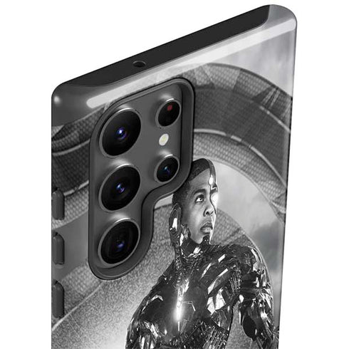 The Justice League (2017) Cyborg Poster Galaxy S23 Ultra Pro Case