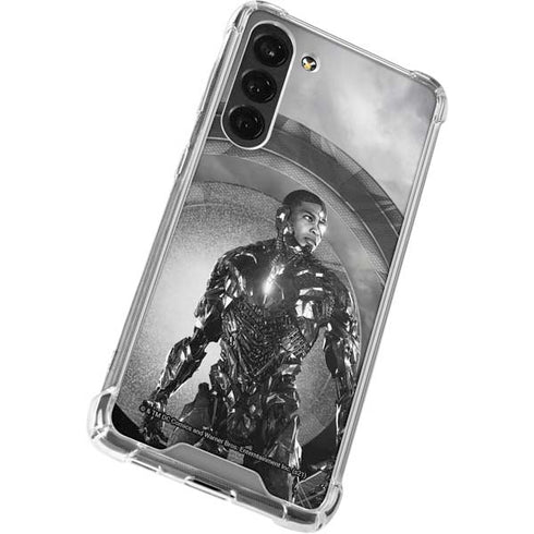 The Justice League (2017) Cyborg Poster Galaxy S24 FE Clear Case