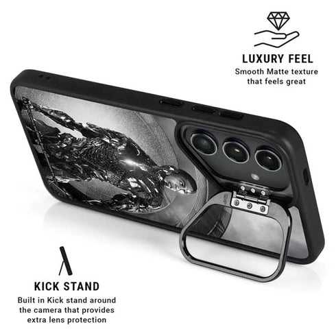 The Justice League (2017) Cyborg Poster Galaxy S25 Kickstand Case