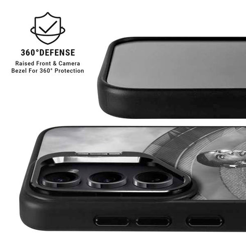 The Justice League (2017) Cyborg Poster Galaxy S24 Plus Kickstand Case