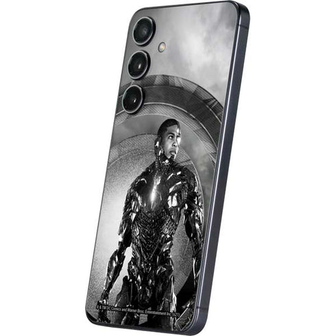 The Justice League (2017) Cyborg Poster Galaxy S24 Plus Skin