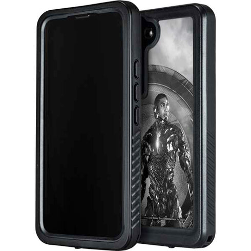 The Justice League (2017) Cyborg Poster Galaxy S24 Plus Waterproof Case
