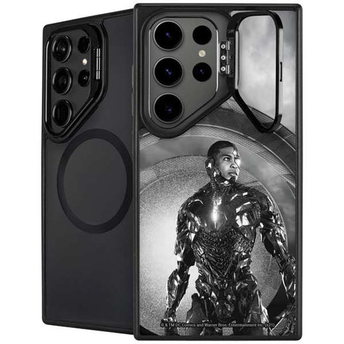 The Justice League (2017) Cyborg Poster Galaxy S25 Ultra Kickstand Case