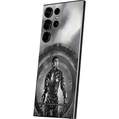 The Justice League (2017) Cyborg Poster Galaxy S25 Ultra Skin